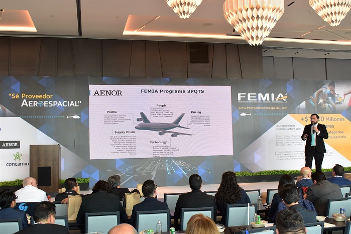 AENOR México participa en seminario de FEMIA para desarrollo de proveedores aeroespaciales