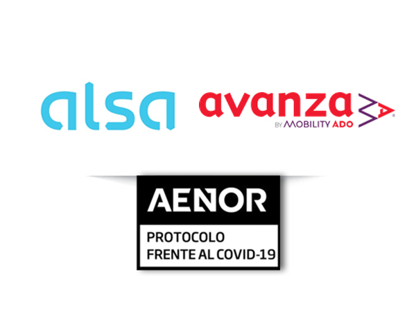 ALSA y AVANZA, primeras de su sector en certificarse frente al COVID-19