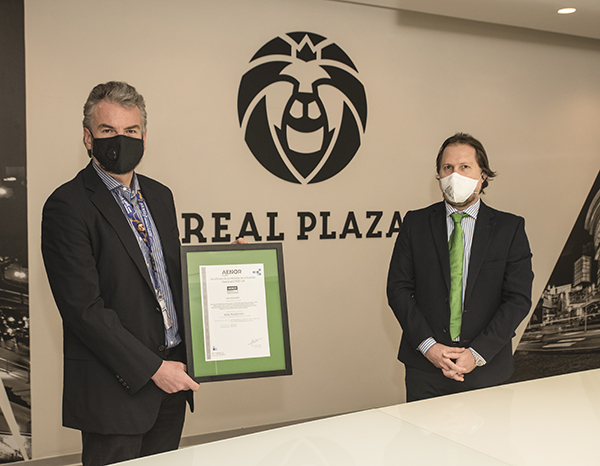 Real Plaza, de Perú, certificado en Protocolos frente al COVID-19